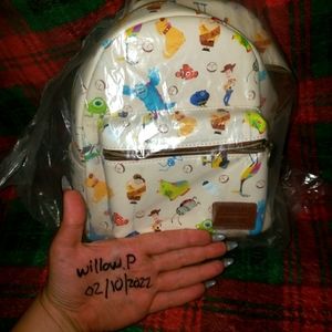 Pixar charters loungefly mini backpack